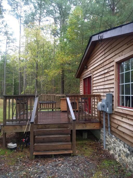 Dunnsville Rustic Quaint Cabin In The Woods--Pets Welcomed מראה חיצוני תמונה